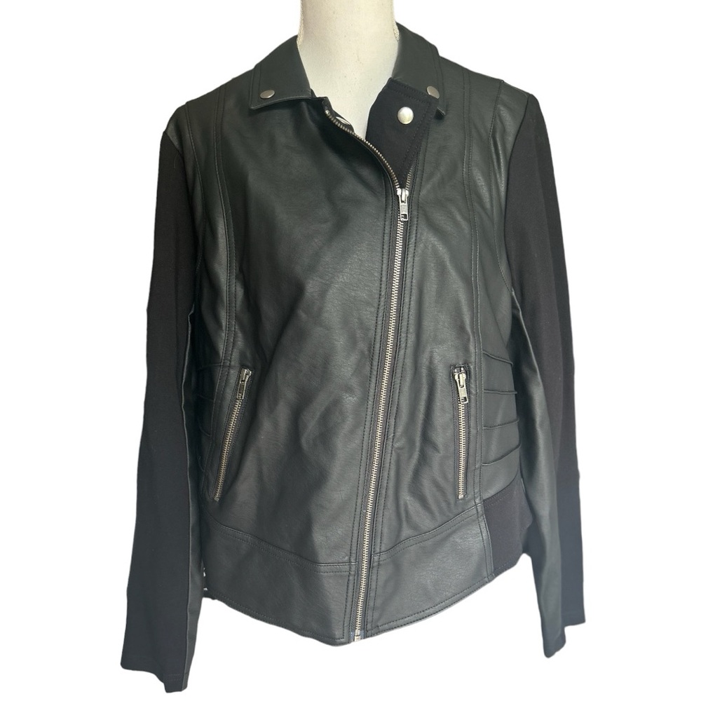 Torrid Black Faux Leather Jacket